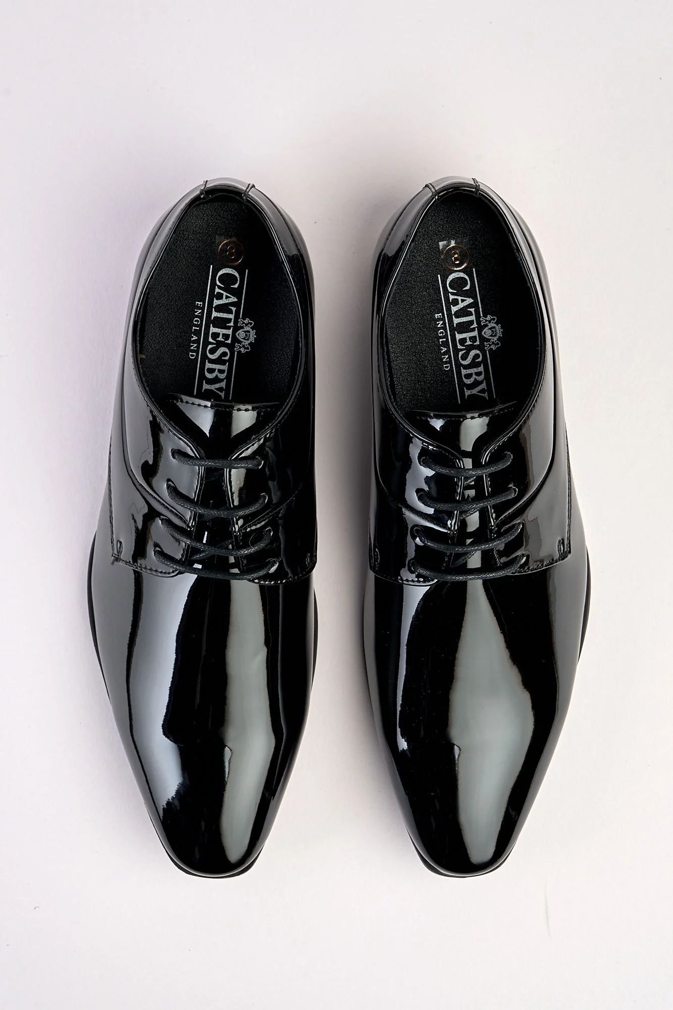 Catesby England – Black Patent Shoe