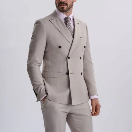 Mayfair Stone Double-Breasted Two Piece Suit